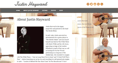 Desktop Screenshot of justinhaywardguitar.com
