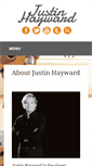 Mobile Screenshot of justinhaywardguitar.com
